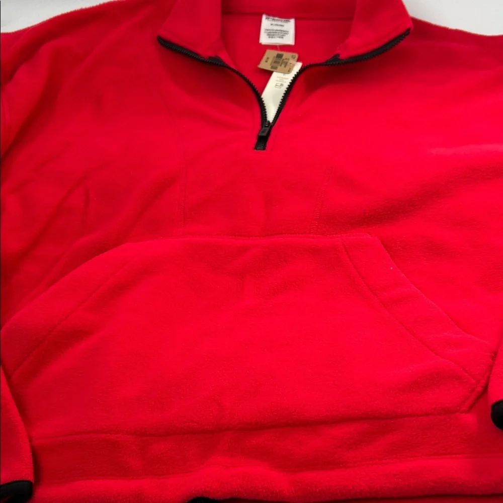 PINK Victoria's Secret Women's Bright Red Bomber Jacket